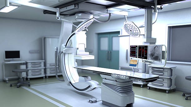 3D illustration of x-ray machine.